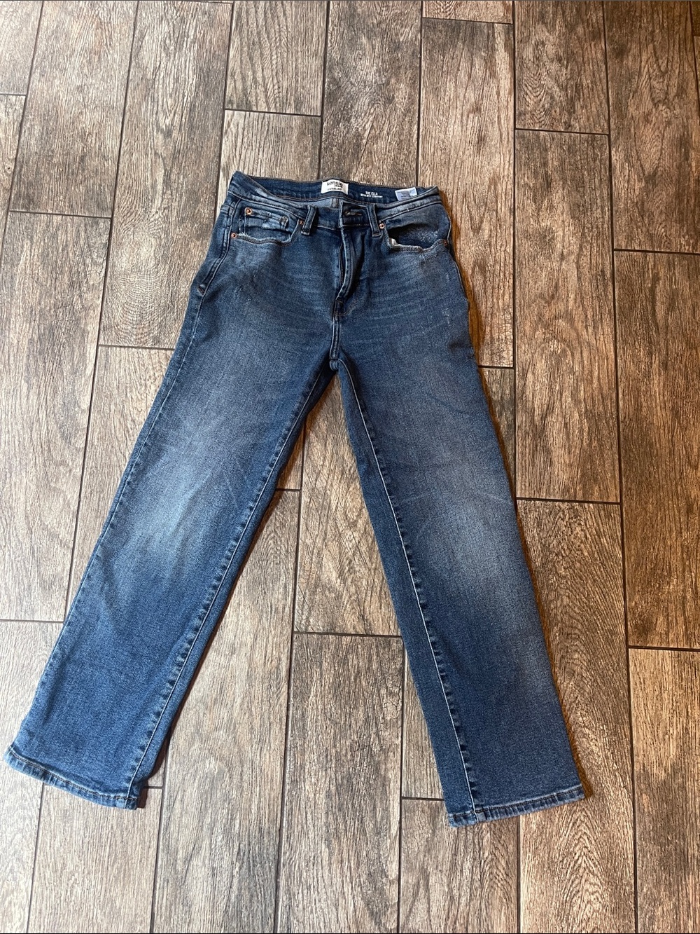 Kensie High-Rise Women’s Jeans in Dark Blue Wash